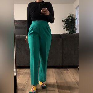 Kelly Green vintage trousers